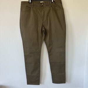 Men’s Huckberry Flint and Tinder 365 5 Pocket Pants Athletic Tapered Fit 38x34